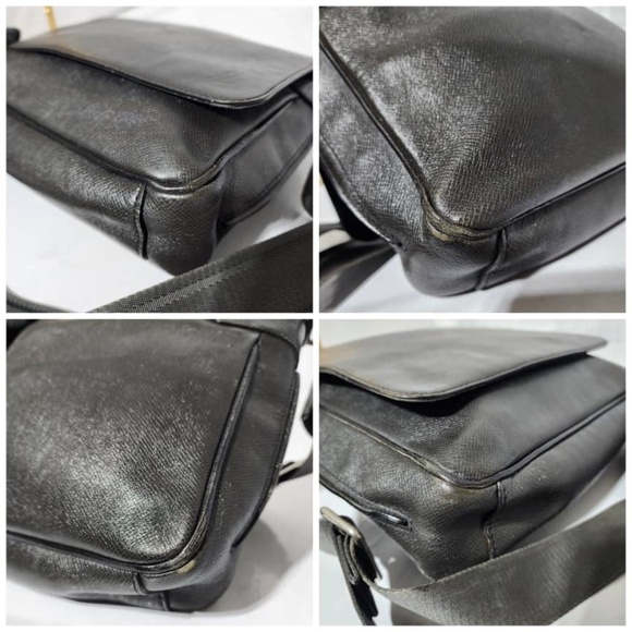 Authentic Louis Vuitton Taiga Andrei Messenger/Crossbody Bag Dark Grey - Picture 7 of 16